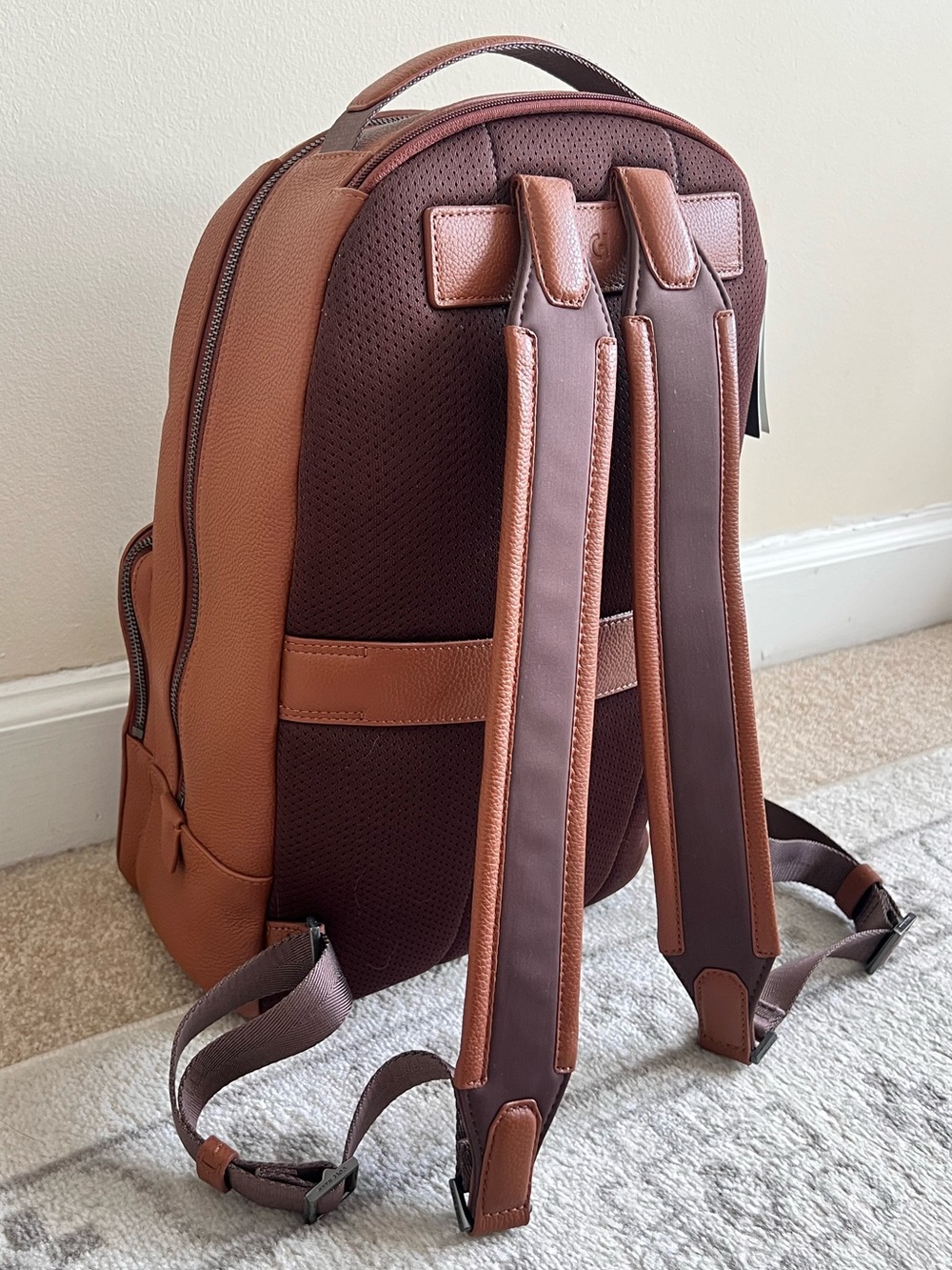 Cole Haan Matthews Backpack in British Tan - Picture 2 of 6